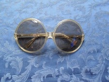 RARI OCCHIALI NILSOL ITALY VINTAGE ROTONDI CM 7 CIRCA DIAMETRO USATI