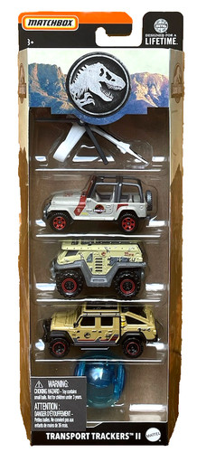 Matchbox jurassic transport - matchbox,