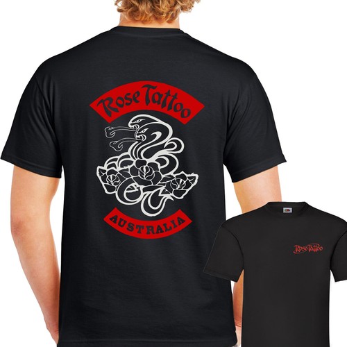 Camiseta hombre rose tatto - rose,