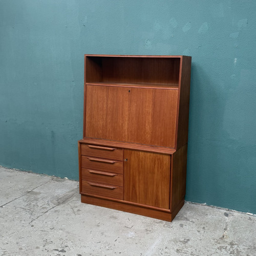 Vetrina comò teak