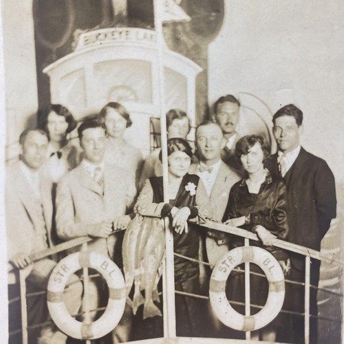 Vintage gruppo persone buckeye - persone,