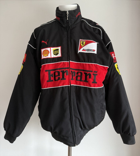 Giacca cappotto ferrari - ferrari, nero