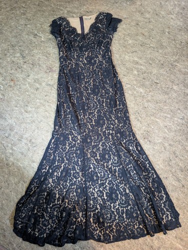 Abito donna blu - , pizzo