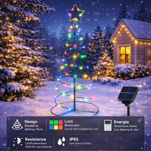 Aigostar albero natale - di,