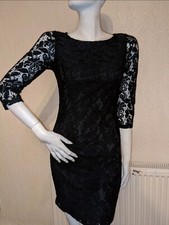 Zara Mini Abito Nero Pizzo