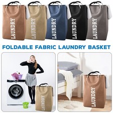 43L Grande Cesto Biancheria Pieghevole per Sporco Lavaggio Vestiti Bagno Borsa