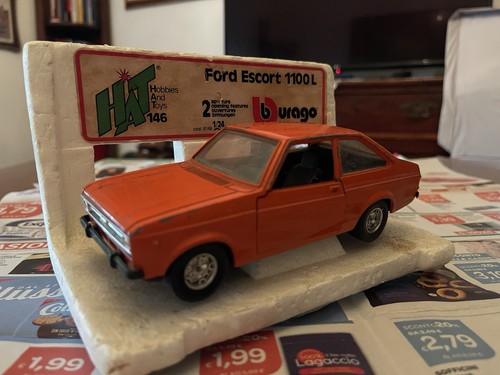 Ford escort 1100l bburago - escort, 1979