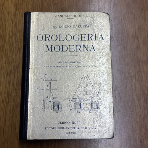 Manuali hoepli orologeria - hoepli,