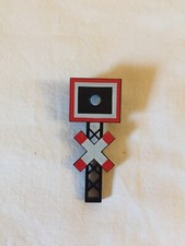 Lego lcs12v Train Level Crossing Sign with Crossed Bars and Panel