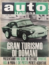 AUTO ITALIANA 20/1964 NUOVE GRAN TURISMO-COPPA CITTA' MILANO-COPPA FAUSTO PESCI