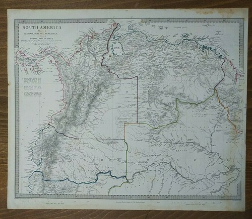 Antica mappa sud - antica,