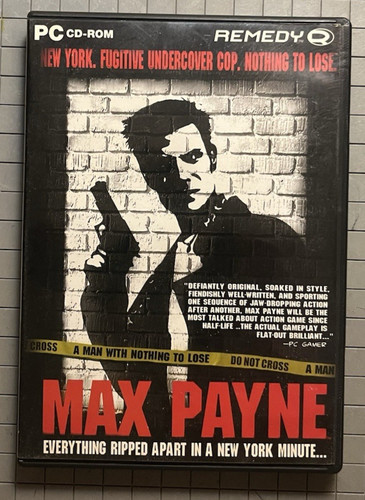 Max payne cd rom - payne, (pc,