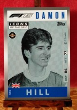 Topps F1 2025 Turbo Attax - Damon Hill Icons Of The Grid Legend #305