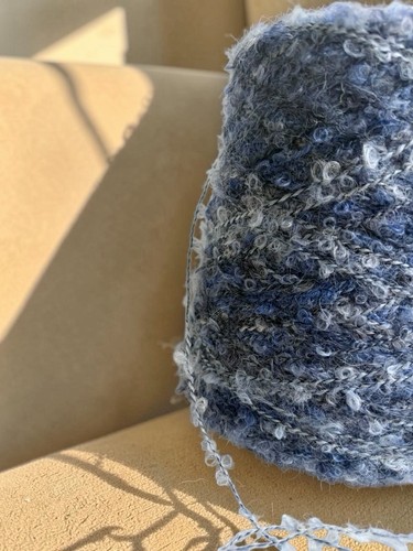 Filato lana boucle rocca - filato,