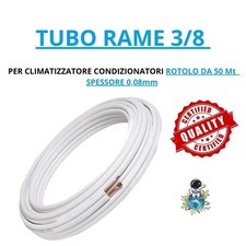 TUBO RAME 3/8 CONDIZIONAMENTO