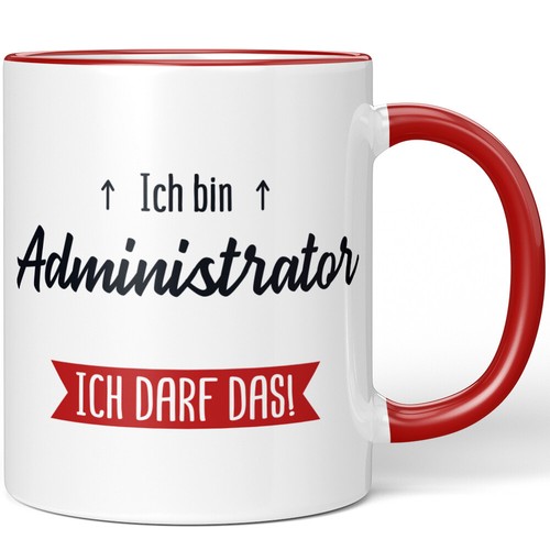 Ich bin administrator - bin,