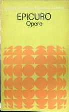 OPERE EPICURO LATERZA 1966