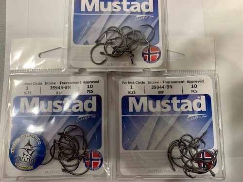 Mustad circle hook - circle, hook-39944-bn-1