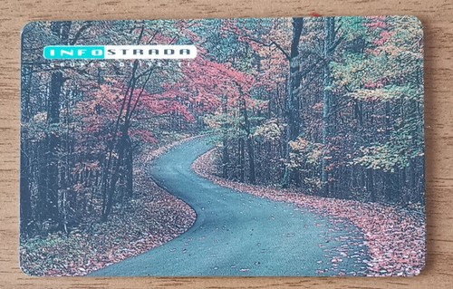 Carta telefonica infostrada - carta,
