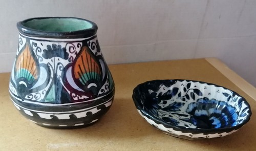 Due ceramiche vintage a p - due,