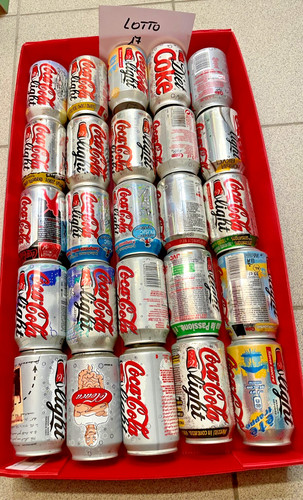 Lotto lattine coca - lotto, 25