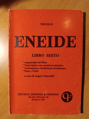 Virgilio eneide libro vi - virgilio,