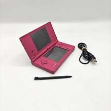 Console Nintendo DSi Fucsia Rosa Con Cavo di Ricarica e Pennino