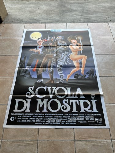 Manifesto scuola mostri - scuola,