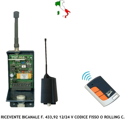 Radioricevitore bicanale 24 - bicanale, 12/24