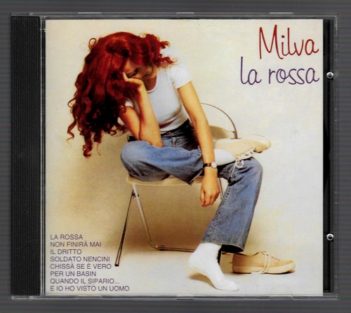 Milva rossa cd - la, rossa"