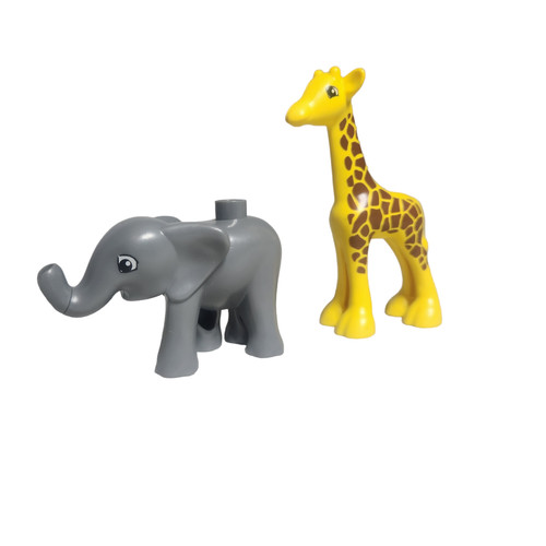 Animals from lego duplo 6136 - from,