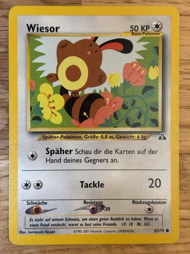 Pokémon wiesor comune - pokémon,