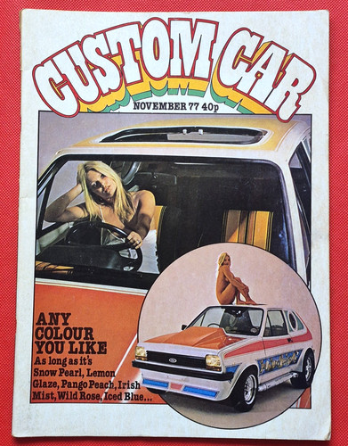 Custom car magazine nov 1977 - custom,