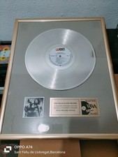 RAR THE GOLD PLATED RECORD. ALPHAVILLE. AFTERNOONS IN UTOPIA. AWARDS