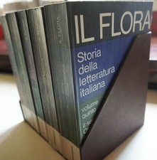Storia della Letteratura Italiana 5 Volumi Francesco Flora Mondadori
