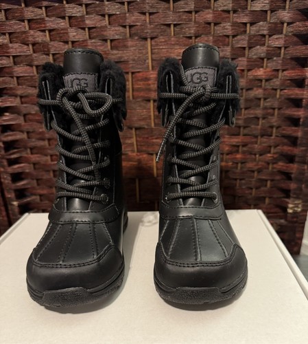 Stivali neri impermeabili ugg - stivali,