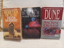 Dune Paperback Book Lot Of 3