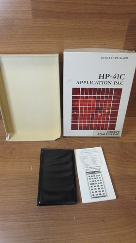 Vintage 41c applicazione - vintage, hp-41c