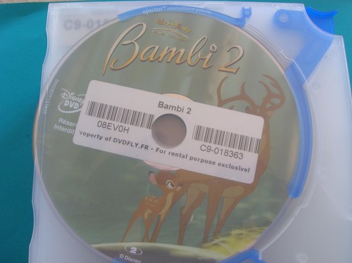 Dvd disney boitier slim - dvd, bambi