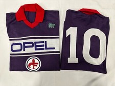 Maglia Fiorentina N 10 Opel Lanetta Calcio Vintage 1983/84 Anni 80 Viola