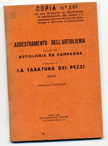 Addestramento dell artiglieria - addestramento, dell'artiglieria