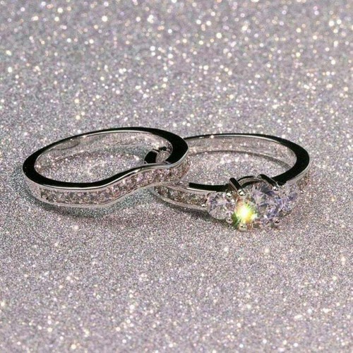 Set anello sposa tre - set,