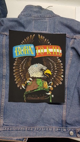 Toppa vintage badge patch - vintage, born
