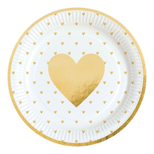 Pezzi piatto love cartone - 8,
