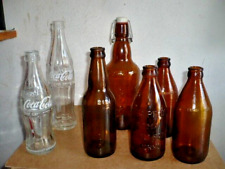 COLLEZIONISMO 5 BOTTIGLIE BIRRA PERONI FISHER e 2 COCA-COLA OTTIMO STATO AFFARE!