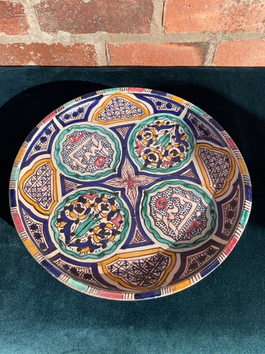 Vintage hand painted - hand-painted, bowl