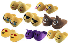 Calde Pantofole Emoticon Ciabatte Emoji in morbido peluche Unisex