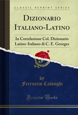 Dizionario Italiano-Latino