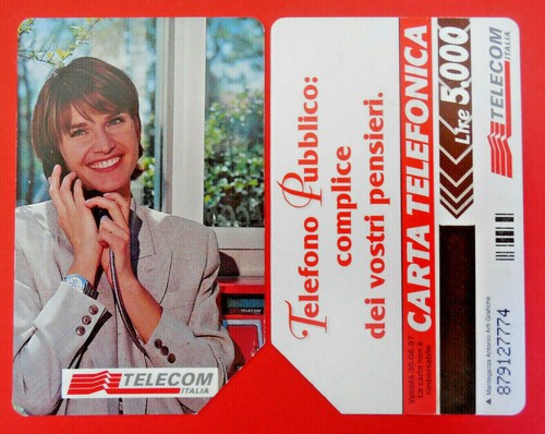 Scheda telefonica telecom - scheda,
