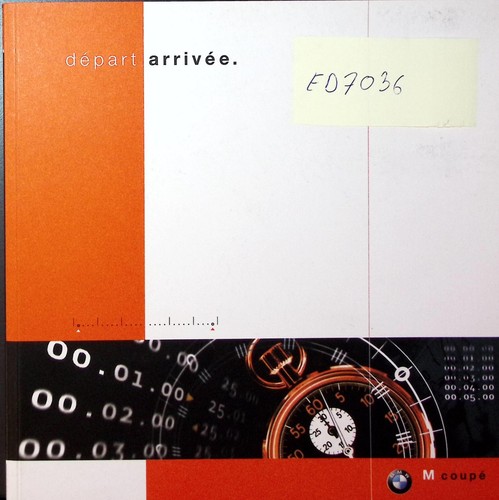 Ed7036 brochure catalogue - catalogue, bmw